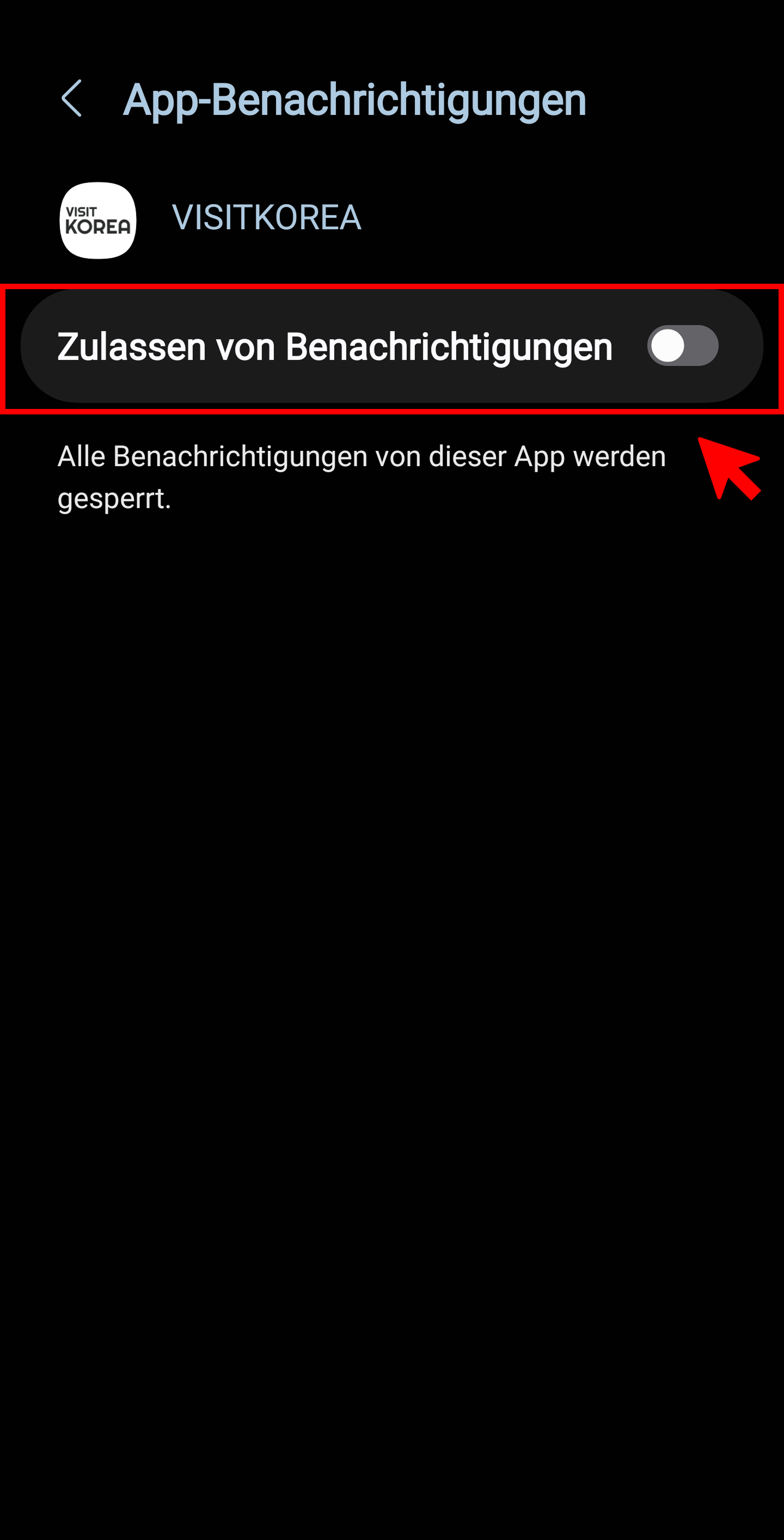 Anleitungsbilder für Android