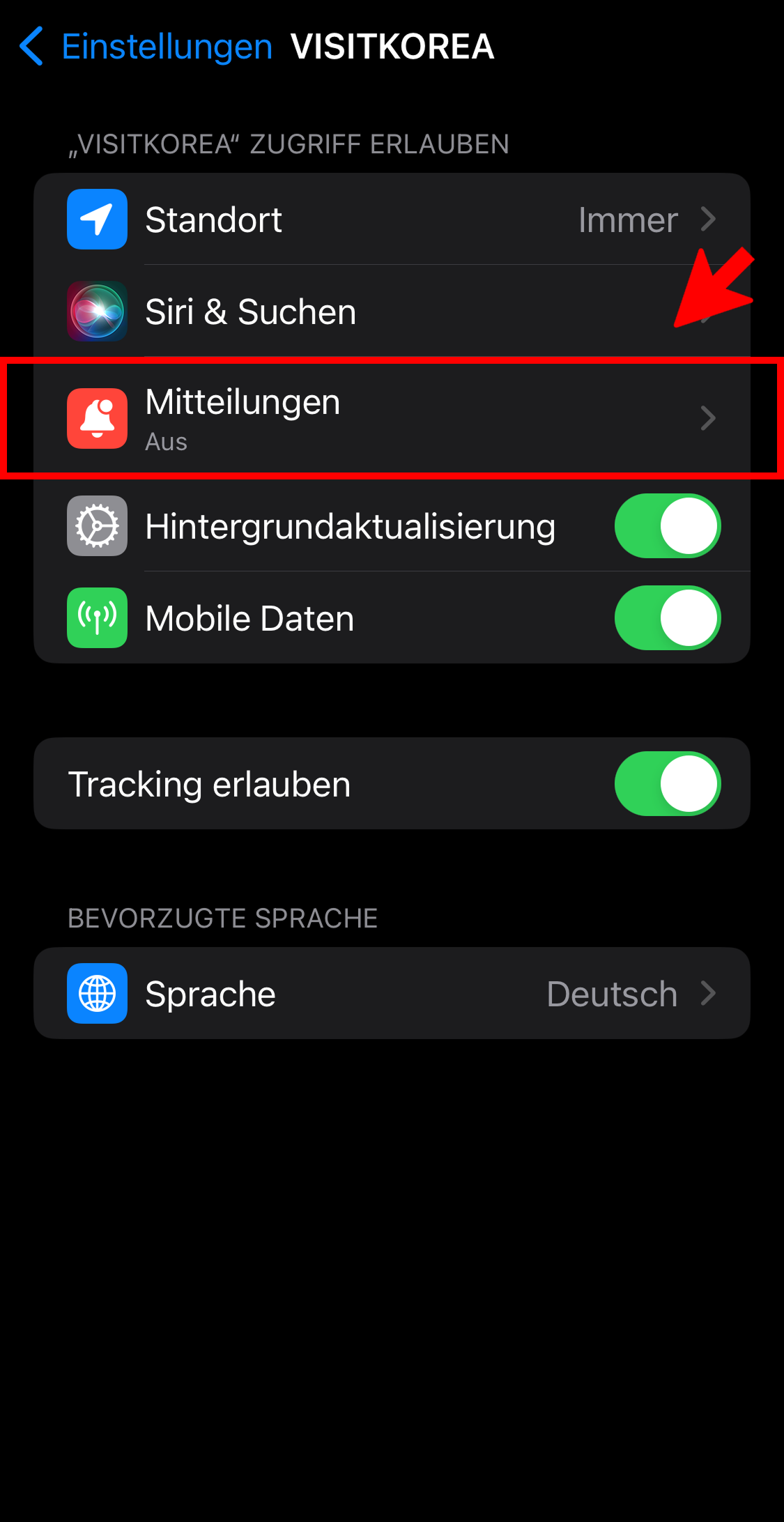 Anleitungsbilder für iOS