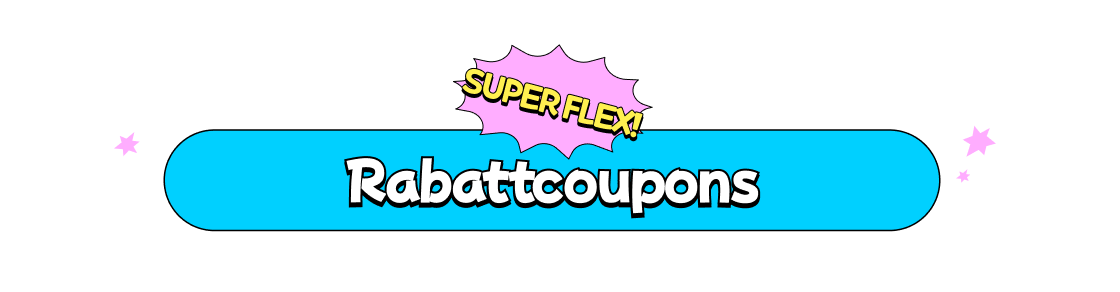 SUPER FLEX! Themed Discount Coupons