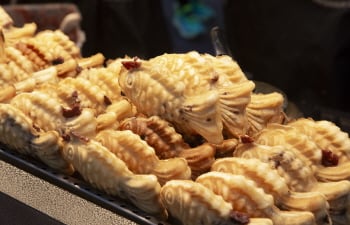 Entweder-Oder: Straßensnacks im Winter