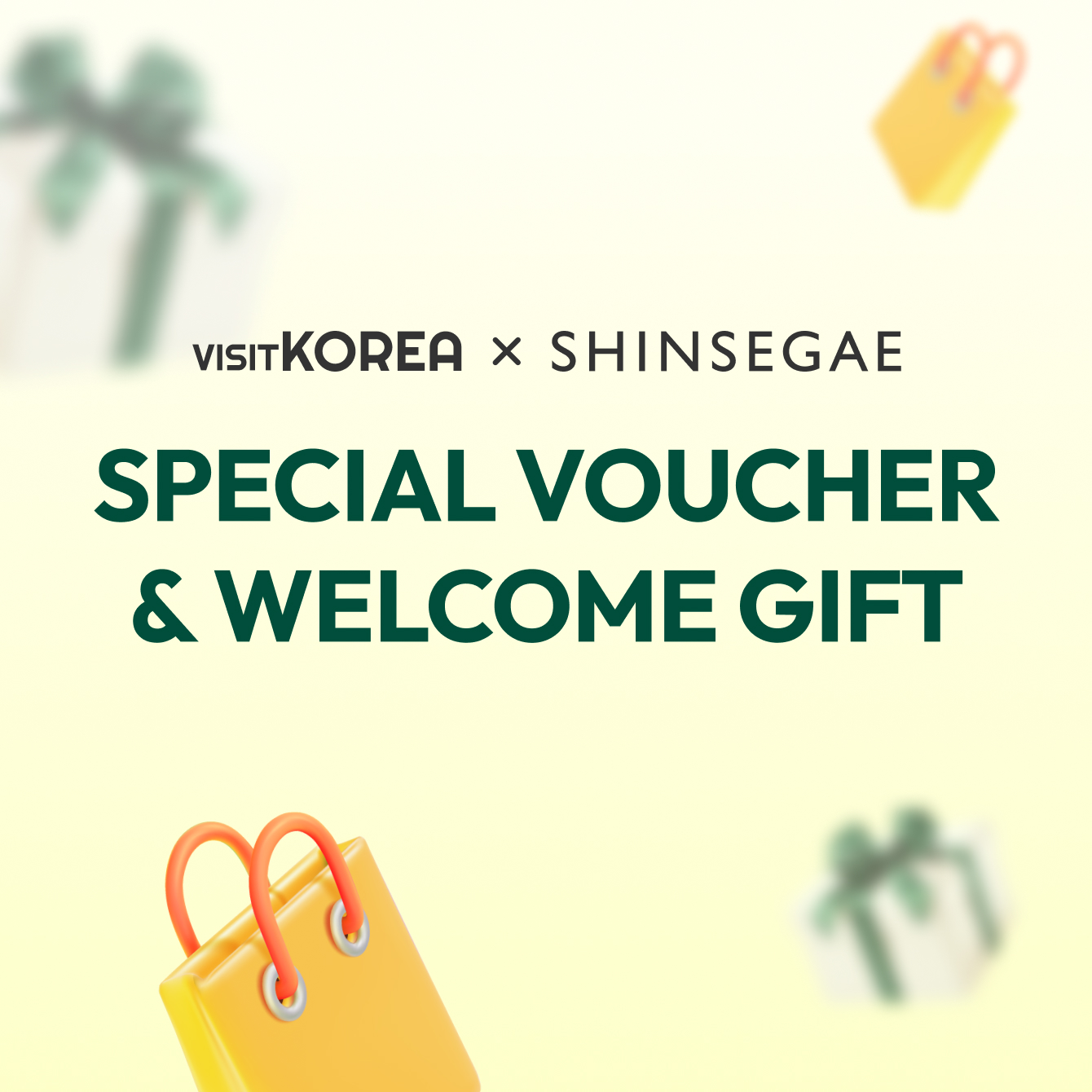 SPECIAL VOUCHER & WELCOME GIFT